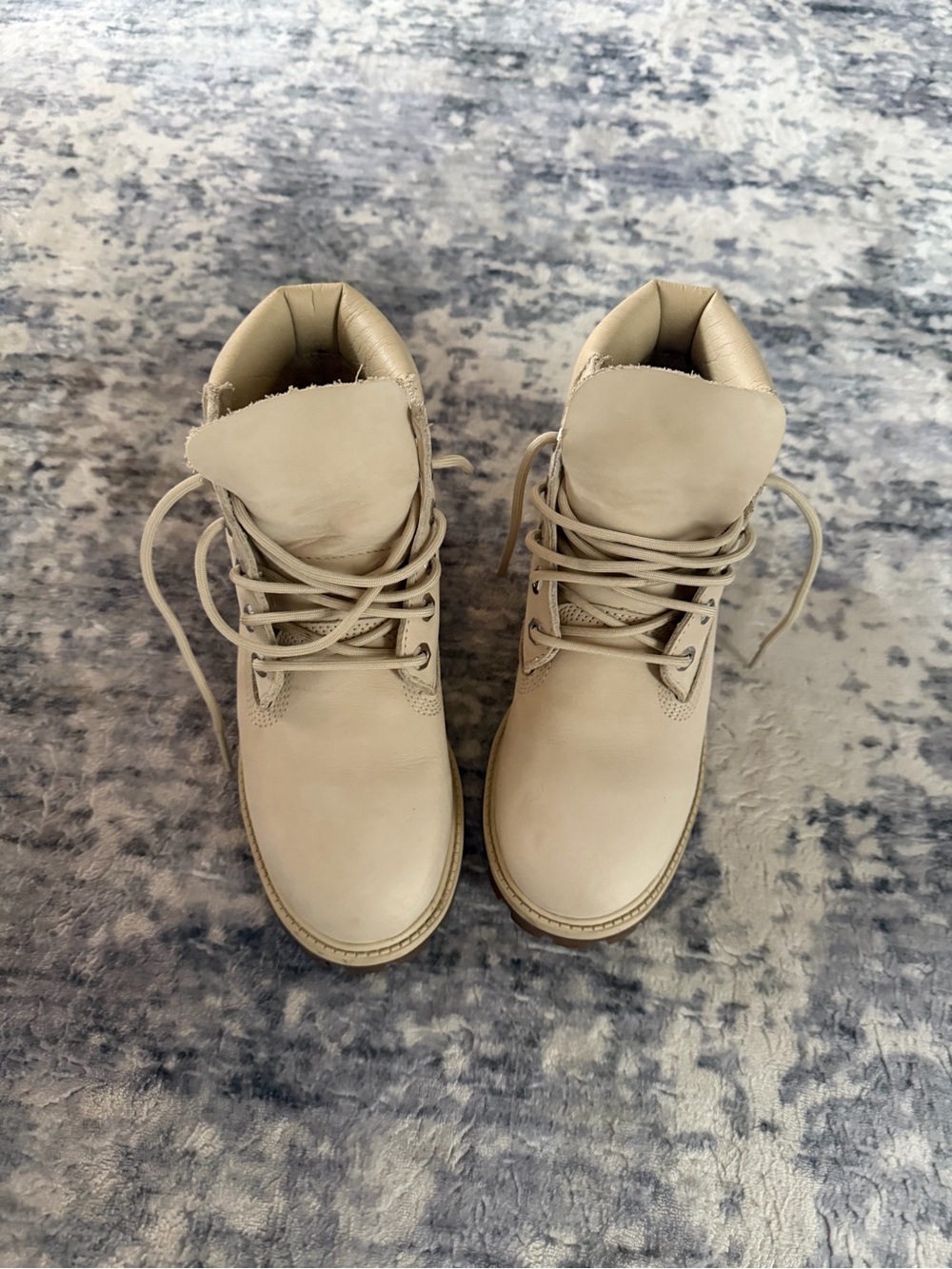 Timberland Women's Lace-Up Tan Leather Boots
